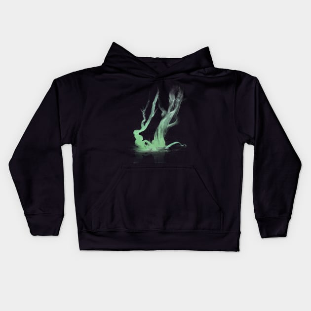 Bioluminescent Kids Hoodie by Jskalish